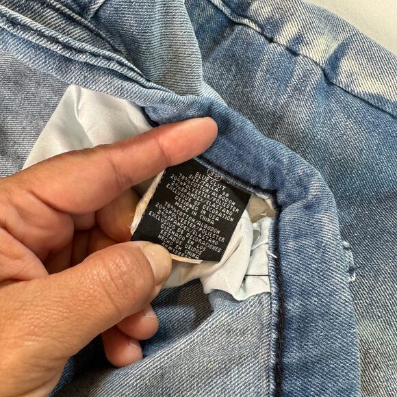 Blue Cult Mens Jeans sz 38 x 31 Distressed Rockability Straight leg Skinny - Picture 6 of 8